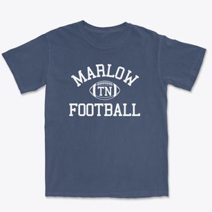Marlow Tennessee Football Premium Heavyweight T-shirt