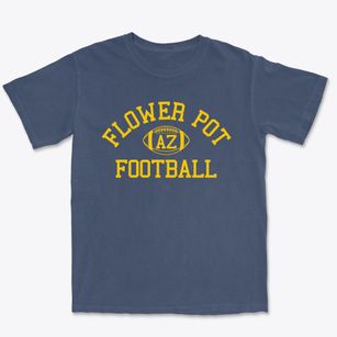 Flower Pot Arizona Football Premium Heavyweight T-shirt