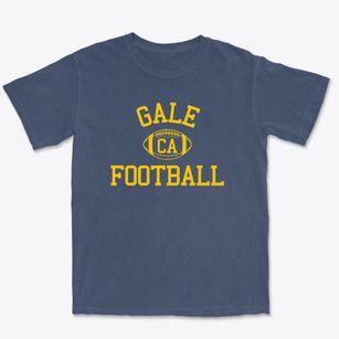 Gale California Football Premium Heavyweight T-shirt
