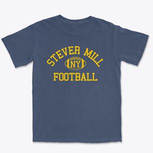 Stever Mill New York Football Premium Heavyweight T-shirt