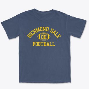 Richmond Dale Ohio Football Premium Heavyweight T-shirt