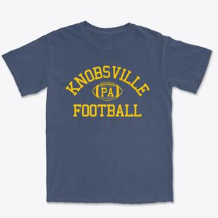 Knobsville Pennsylvania Football Premium Heavyweight T-shirt