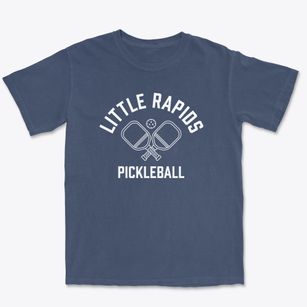 Little Rapids Wisconsin Pickleball Premium Heavyweight T-shirt