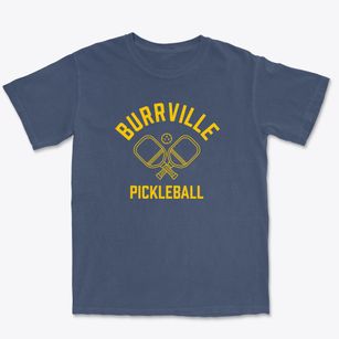 Burrville Utah Pickleball Premium Heavyweight T-shirt