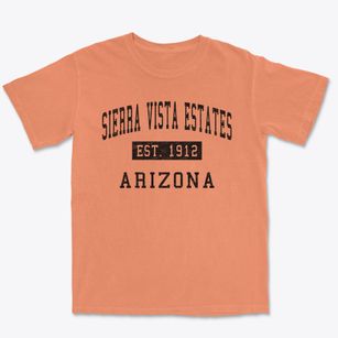 Sierra Vista Estates Arizona Classic Established Premium Heavyweight T-shirt