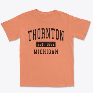 Thornton Michigan Classic Established Premium Heavyweight T-shirt