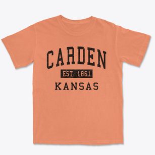 Carden Kansas Classic Established Premium Heavyweight T-shirt