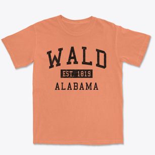 Wald Alabama Classic Established Premium Heavyweight T-shirt