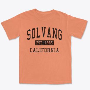 Solvang California Classic Established Premium Heavyweight T-shirt