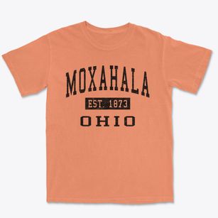 Moxahala Ohio Classic Established Premium Heavyweight T-shirt