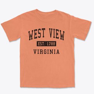 West View Virginia Classic Established Premium Heavyweight T-shirt