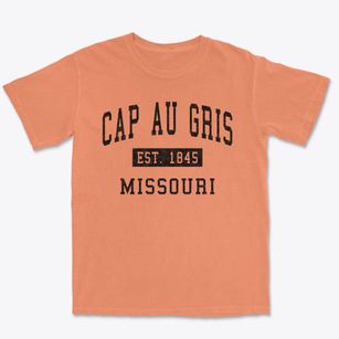 Cap Au Gris Missouri Classic Established Premium Heavyweight T-shirt