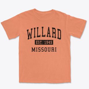 Willard Missouri Classic Established Premium Heavyweight T-shirt