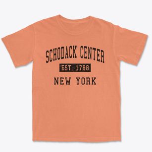 Schodack Center New York Classic Established Premium Heavyweight T-shirt