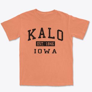 Kalo Iowa Classic Established Premium Heavyweight T-shirt