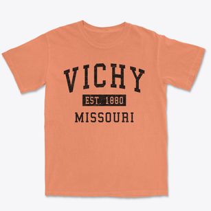 Vichy Missouri Classic Established Premium Heavyweight T-shirt