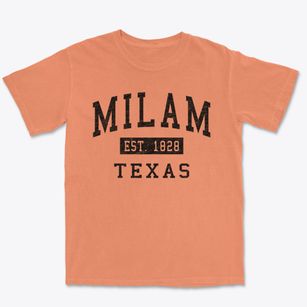 Milam Texas Classic Established Premium Heavyweight T-shirt