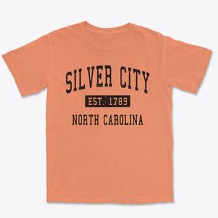 Silver City North Carolina Classic Established Premium Heavyweight T-shirt