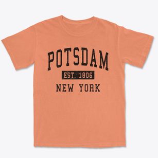 Potsdam New York Classic Established Premium Heavyweight T-shirt