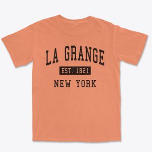 La Grange New York Classic Established Premium Heavyweight T-shirt