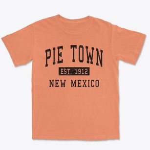 Pie Town New Mexico Classic Established Premium Heavyweight T-shirt