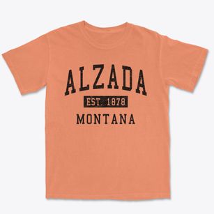 Alzada Montana Classic Established Premium Heavyweight T-shirt
