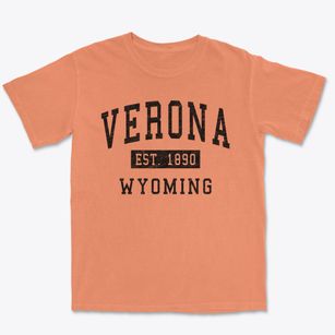 Verona Wyoming Classic Established Premium Heavyweight T-shirt