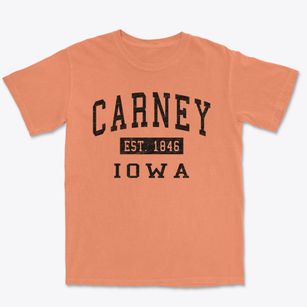 Carney Iowa Classic Established Premium Heavyweight T-shirt