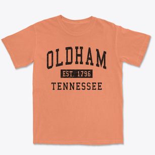 Oldham Tennessee Classic Established Premium Heavyweight T-shirt