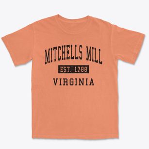 Mitchells Mill Virginia Classic Established Premium Heavyweight T-shirt
