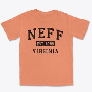 Neff Virginia Classic Established Premium Heavyweight T-shirt
