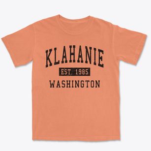 Klahanie Washington Classic Established Premium Heavyweight T-shirt