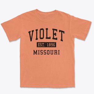 Violet Missouri Classic Established Premium Heavyweight T-shirt