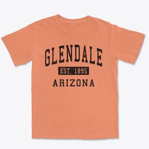 Glendale Arizona Classic Established Premium Heavyweight T-shirt