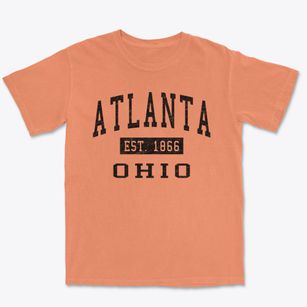 Atlanta Ohio Classic Established Premium Heavyweight T-shirt