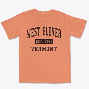 West Glover Vermont Classic Established Premium Heavyweight T-shirt