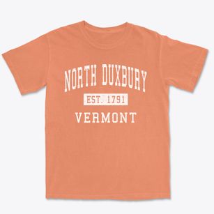 North Duxbury Vermont Classic Established Premium Heavyweight T-shirt
