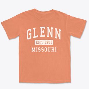 Glenn Missouri Classic Established Premium Heavyweight T-shirt