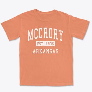 Mccrory Arkansas Classic Established Premium Heavyweight T-shirt