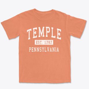 Temple Pennsylvania Classic Established Premium Heavyweight T-shirt