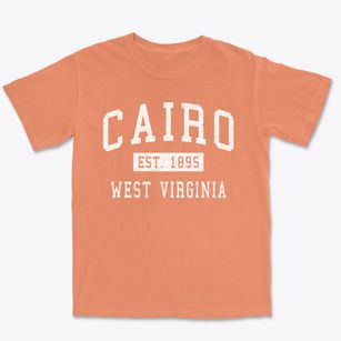 Cairo West Virginia Classic Established Premium Heavyweight T-shirt