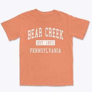 Bear Creek Pennsylvania Classic Established Premium Heavyweight T-shirt