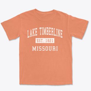 Lake Timberline Missouri Classic Established Premium Heavyweight T-shirt
