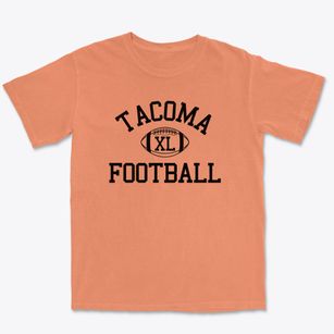 Tacoma Baptist School Classic Football Premium Heavyweight T-shirt
