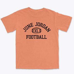June Jordan School For Equity Classic Football Premium Heavyweight T-shirt