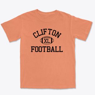 Clifton High School Classic Football Premium Heavyweight T-shirt