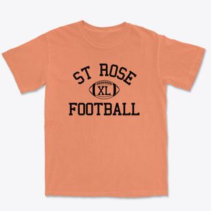 St Rose Parish Classic Football Premium Heavyweight T-shirt