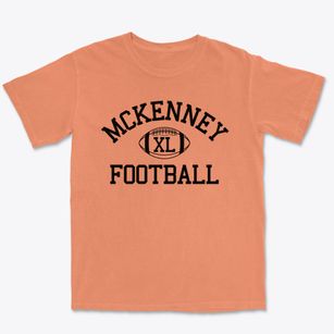 Mckenney Intermediate School Classic Football Premium Heavyweight T-shirt