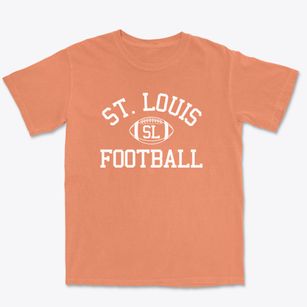 St. Louis Catholic School Classic Football Premium Heavyweight T-shirt