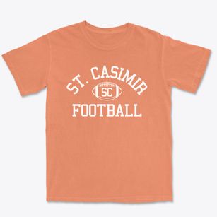 Saint Casimir School Classic Football Premium Heavyweight T-shirt
